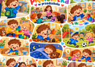Dzień z życia pięciolatka 